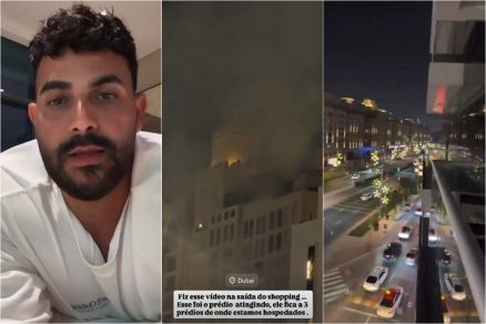 Cido Santos contando momento de tens�o que viveu ap�s intercepta��o 