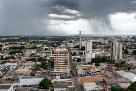 Cuiab� tem fim de semana chuvoso e com temperaturas amenas 