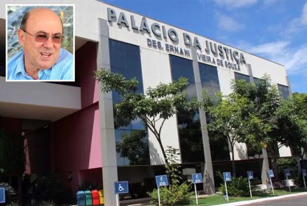 No detalhe, o ex-deputado Jos� Riva, que entrou em lit�gio por terras avaliadas em R$ 200 milh�es