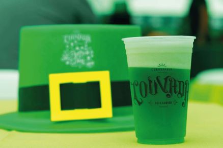 As 300 primeiras pessoas que chegarem ao evento receber�o uma cartola verde exclusiva