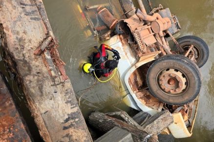 No primeiro mergulho n�o foi poss�vel resgatar o corpo da v�tima 