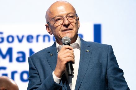 O vice-governador Otaviano Pivetta, que receber� em breve a homenagem do deputado Diego Guimar�es