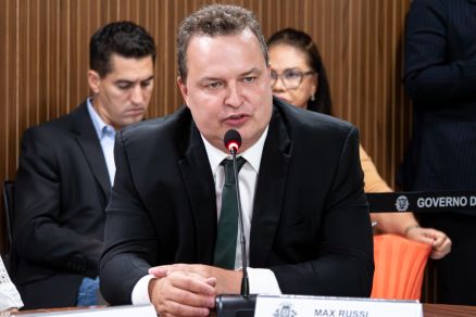 O presidente da Assembleia Legislativa, deputado Max Russi, que saiu do PSB para o Podemos