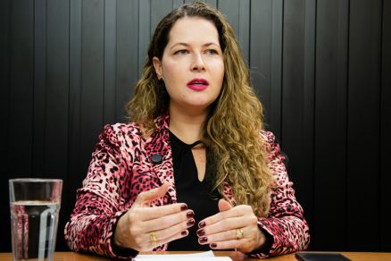 A delegada Mariell Antonini, que ir� chefiar o Gabinete de Enfrentamento � Viol�ncia contra a Mulher