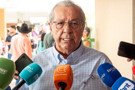 O senador Jayme Campos, que quer ser candidato ao Governo (Foto: Victor Ostetti/MidiaNews)