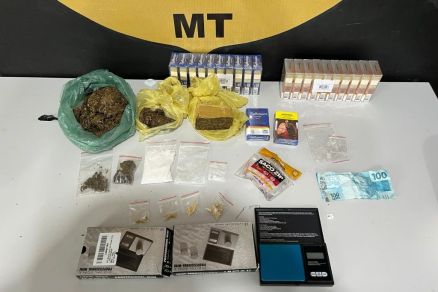 Homem e esposa foram presos em flagrante pelos crimes de tr�fico de drogas e associa��o para o tr�fico