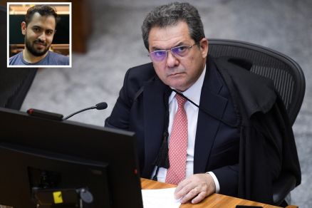O ministro  Carlos Pires Brand�o, que negou habeas corpus de Welliton Dantas (detalhe)