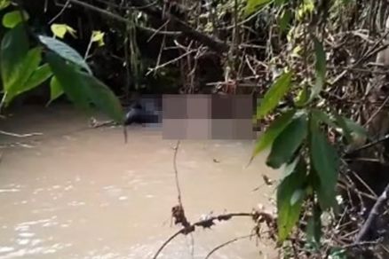 O corpo de Victor Emiliano foi encontrado alguns metros abaixo de uma ponte