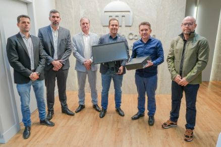 Presidente do TCE-MT, conselheiro S�rgio Ricardo, formalizou a doa��o � Sejus-MT nesta segunda-feira