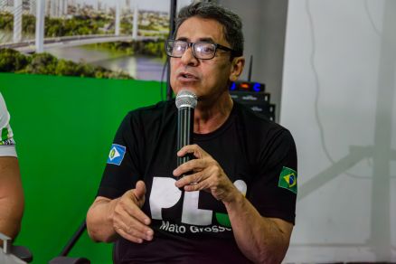 O presidente do PL em Mato Grosso, Ananias Filho, que assinou a pe�a