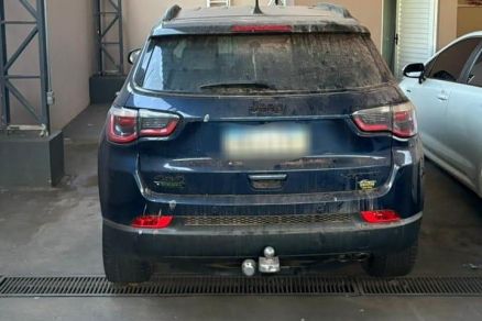 Ve�culo apreendido pela Pol�cia Civil durante a Opera��o Arp�o