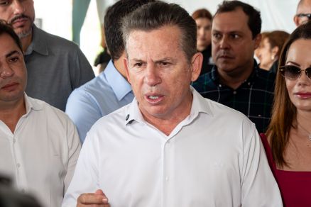 O governador Mauro Mendes, presidente estadual do Uni�o Brasil, disse que responsabilidade de montar chapa � dos deputados