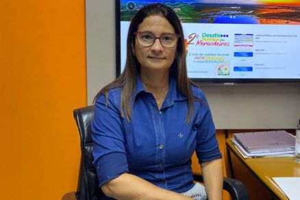 A prefeita Margareth Gon�alves da Silva, que virou r� em a��o criminal