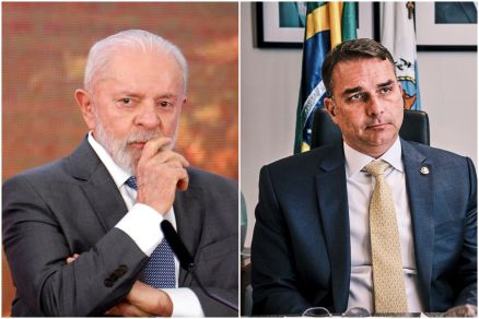 Presidente Lula e Fl�vio Bolsonaro l�deram 2� turno das elei��es 