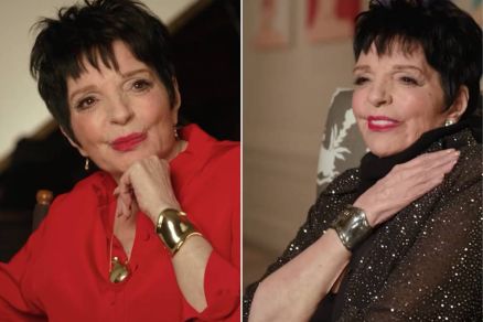 Liza Minnelli aparece em uma entrevista para falar de sua autobiografia rec�m-lan�ada 
