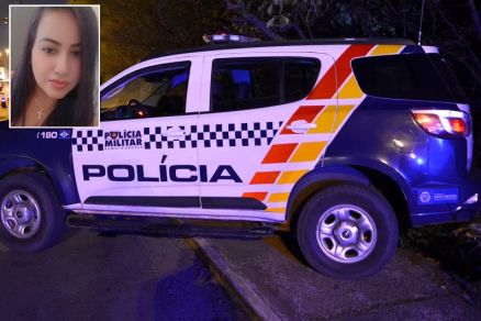 Simone da Silva Matiuzi (no detalhe) morreu ap�s ser atropelada e agredida 