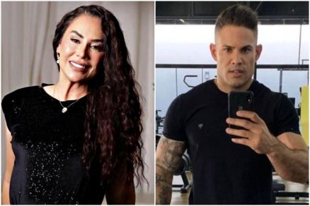 A empres�ria Julinere Goulart Bentos e o policial militar Jackson Pereira Barbosa, que s�o r�us pelo homic�dios de Renato Nery   