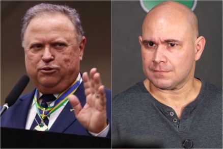 Ex-governador Blairo Maggi (PP) e prefeito de Cuiab�, Abilio Brunini (PL)