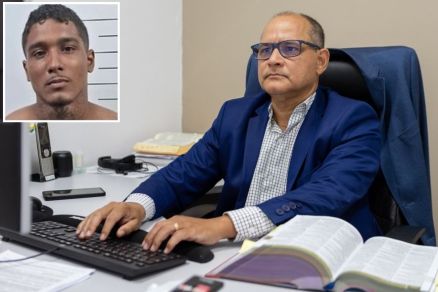 O juiz Jo�o Bosco Soares da Silva, que decretou a pris�o tempor�ria de Marcos Pereira Soares (detalhe)