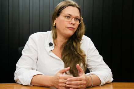 A m�dica infectologista Giovana Volpato Pazin Feuser, que falou sobre o perigo de uso indiscriminado de antibi�ticos