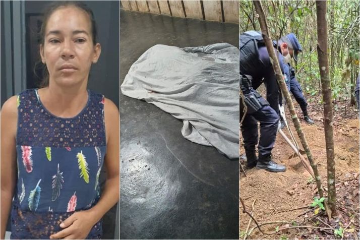 Suspeito de matar esposa � encontrado morto em cova rasa 