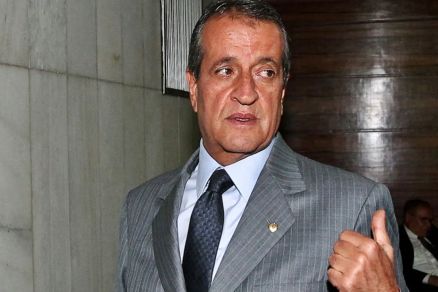 O presidente nacional do PL, Valdemar Costa Neto, que prometeu desempenho 'in�dito' do partido em MT