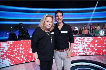 Marco Antonio Gimenez com a m�e, Vera Gimenez