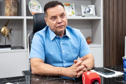 O deputado estadual Eduardo Botelho, que falou sobre candidatura de Jayme Campos ao Governo do Estado