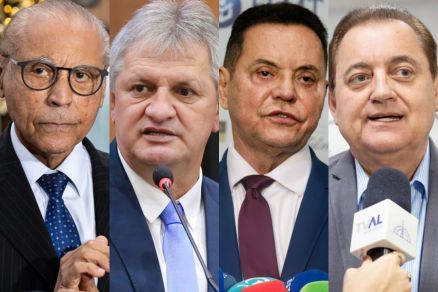 Os deputados J�lio Campos, Dilmar Dal Bosco, Eduardo Botelho e Sebasti�o Rezende est�o preocupados com forma��o de chapa