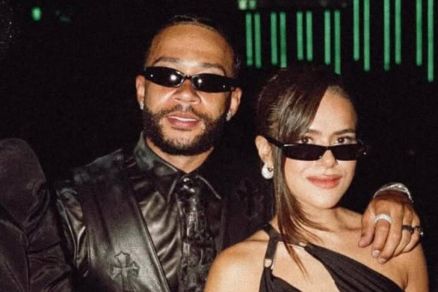  Memphis Depay e Maisa em festa do jogador