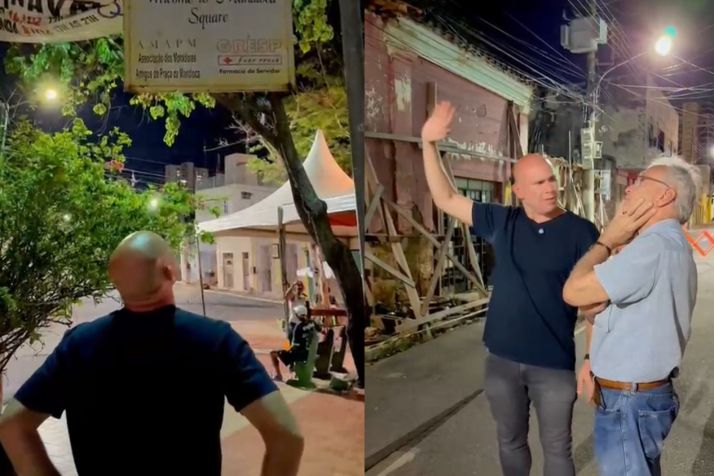 Abilio anuncia cal�ad�o noturno e restaura��o de casar�es 