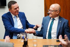 Juarez filia-se ao Republicanos e refor�a palanque de Pivetta