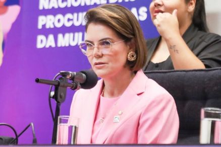 A deputada federal Coronel Fernanda, que saiu em defesa da correligion�ria