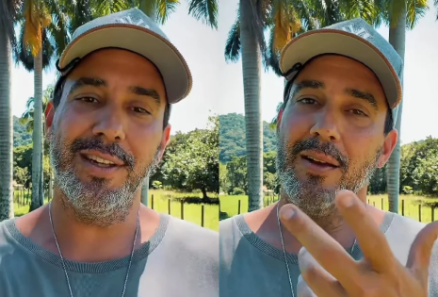 O apresentador Andr� marques