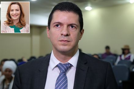 O juiz Jamilson Haddad Campos, que manteve decis�o favor�vel a m�dica Let�cia Bortolini (detalhe)