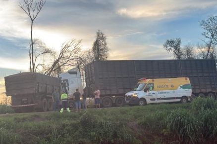 Acidente entre quatro ve�culos deixa um morto em rodovia de MT 