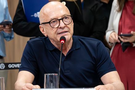 O vice-governador Otaviano Pivetta, que disse que encontro foi 