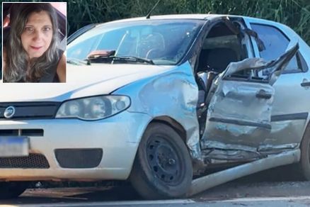 Terezinha Arcego, de 55 anos, que morreu em acidente 