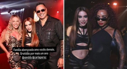 Anitta divulga fotos da celebra��o de seu anivers�rio