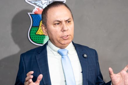 O vereador Dilem�rio Alencar, que � pr�-candidato � presid�ncia da Mesa Diretora