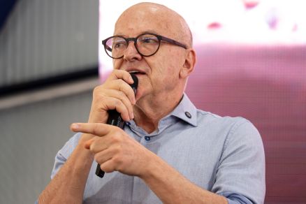 O vice-governador Otaviano Pivetta, que alfinetou corruptos