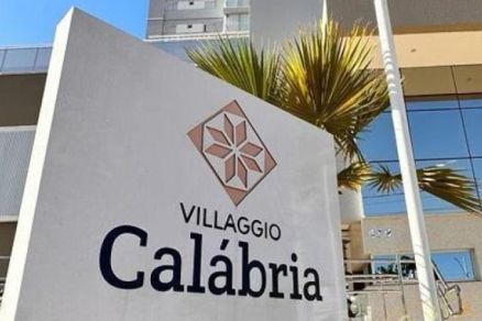 Fachada do Edif�cio Villaggio Cal�bria, no bairro Goiabeiras, em Cuiab�