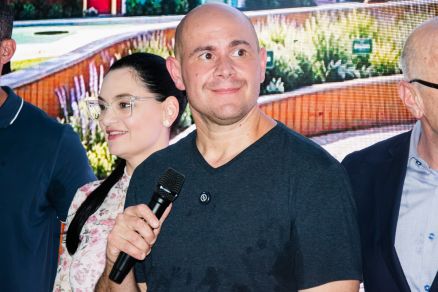 O prefeito de Cuiab�, Abilio Brunini,que falou sobre o anivers�rio da cidade e o foco da gest�o