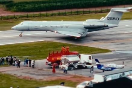 Aeronave Gulfstream G550, avaliada em R$310 milh�es