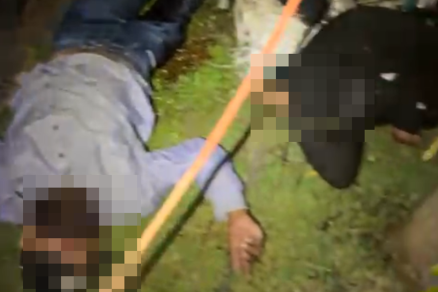 Dois suspeitos morreram e um terceiro est� internado 