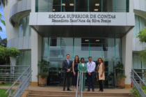 Refer�ncia em capacita��o, Escola Superior de Contas recebe representantes do TRT-23