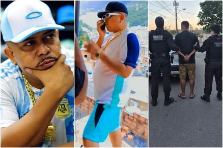 MC Mestr�o foi preso pela Pol�cia Civil durante a Opera��o Ruptura CPX