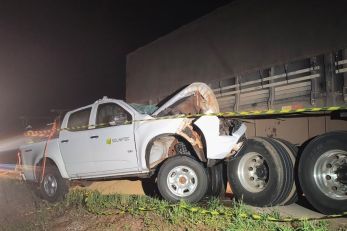 Funcion�rio de empresa do agro morre em colis�o em rodovia