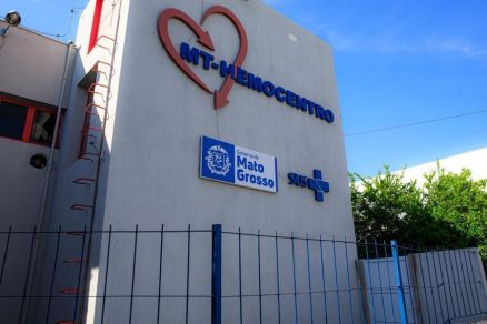 O MT Hemocentro � o �nico banco de sangue p�blico de Mato Grosso