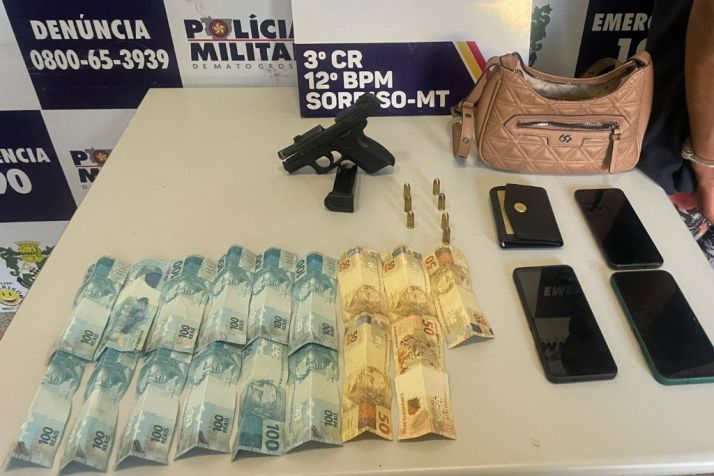 Faccionados s�o presos por sequestro e PM apreende pistola 